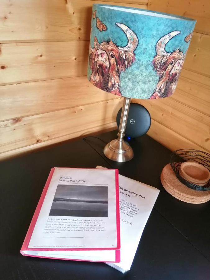 Skye Coorie Cabin Breakish Extérieur photo